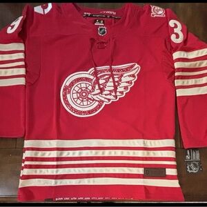 Detroit Red Wings Alex Debrincat #93 100 Year Centennial Jersey Adult Large (52)